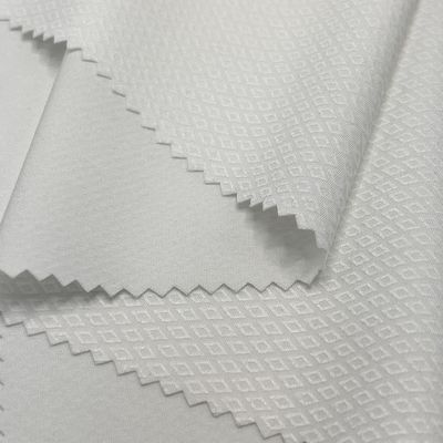 100D Diamond Grid 92 Polyester 8 Elastane Ткань для наружной куртки Ткань